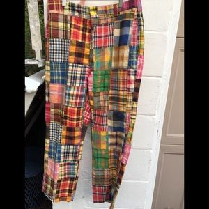 Vintage Men’s like new condition Madras slacks